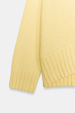 JERSEY PUNTO BAJO ASIM?TRICO / Amarillo - Zara фото 6