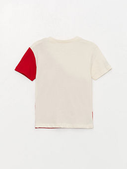 Bisiklet Yaka Bask?l? Erkek Bebek Ti??rt - Waikiki фото 2