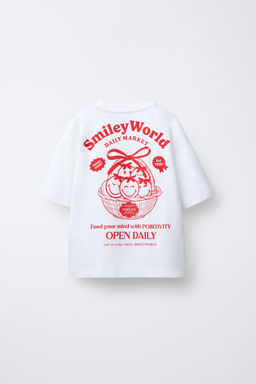 SMILEYWORLD ® PRINT AND PATCH T-SHIRT - Zara фото 2