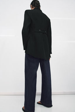 BLAZER ASIM?TRICA ZW COLLECTION / Negro - Zara фото 8