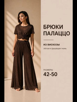 Брюки полупрозрачные паутинка - Binita фото 20