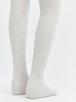 Bask?l? K?z ?ocuk ?nce K?lotlu ?orap 2li