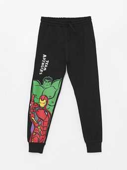 Beli Lastikli Hulk Bask?l? Erkek ?ocuk Jogger E?ofman Alt?