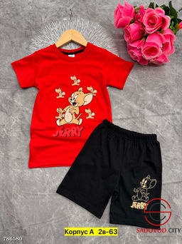 Костюм двойка футболка шорты