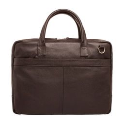 Кожаная деловая сумка для ноутбука Carter Black - Lakestone фото 2