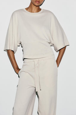 COTTON T-SHIRT - Zara фото 18