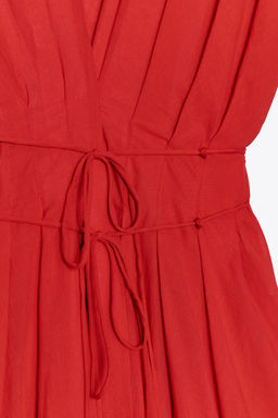 ZW COLLECTION MIDI DARTED DRESS - Zara фото 8