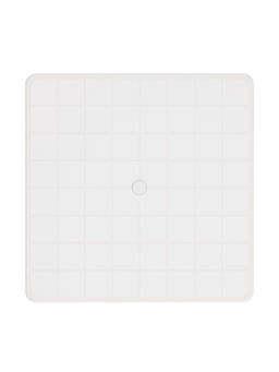 Стол квадратный «Атлант», 80×80×76.5 см, пластиковый, белый