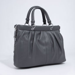 Сумка-тоут на молнии, цвет серый - Simaland фото 3