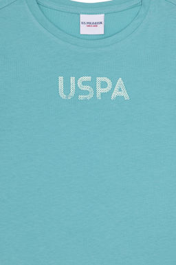 U. S. Polo Assn Детская мятная футболка с круглым вырезом - U.s. polo assn фото 3