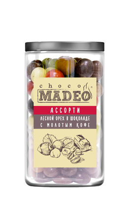 Лесной орех в шоколаде Ассорти 500 гр