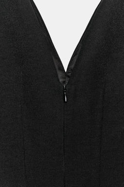 VESTIDO CORTO ZW COLLECTION / Negro - Zara фото 7