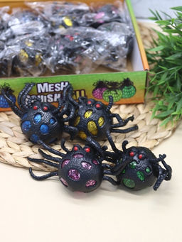 Мялка - антистресс Spider metallic, mix