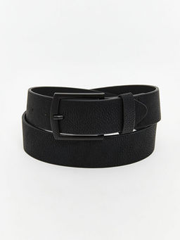 Deri G?r?n?ml? Erkek Kemer