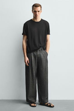 SANDALIA TIRAS / Negro