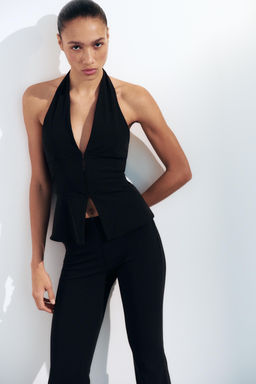 TOP HALTER STRETCH / Negro - Zara фото 8