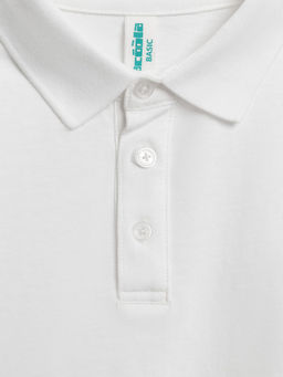 ACOOLA / Сорочка-поло верхняя для мальчиков Arash белоснежный  фото 4