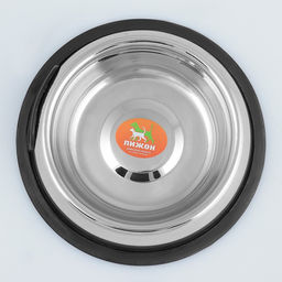 Миска с нескользящим основанием округлая с ручкой, 470 мл - Пижон фото 3