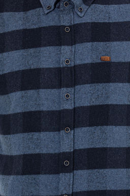 Erkek Oduncu Lacivert G_mlek