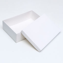 Цена за 5 шт. Коробка подарочная складная, упаковка, «Белая», 30×20×9 см