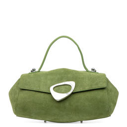 Y2640-1P avocado, Женская замшевая сумка, Barcelo Biagi
