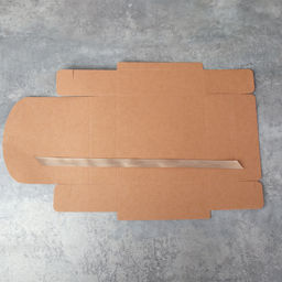 Коробка подарочная складная 16.5*16.5*5 см / 0519-8/B /уп 12/600/крафт - Галеонтрейд фото 3