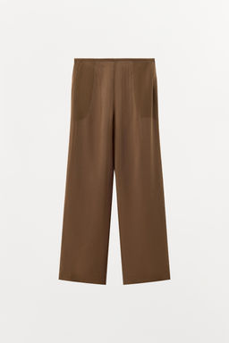 100% SILK TROUSERS