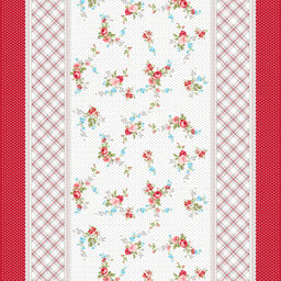 Розовый ноктюрн Скатерть 180х145см, длина стола до 140см, на 6 персон, хлопок Премиум 186г/м2, Домашняя мода (Россия)  фото 2