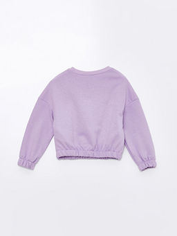 Bisiklet Yaka K?z ?ocuk Sweatshirt - Waikiki фото 3