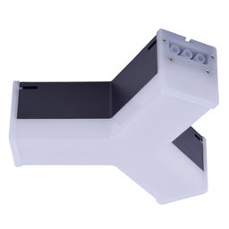 ULO-N11Y-10W/4000K IP40 BLACK Светильник светодиодный Y-образный. Белый свет (4000K). 1000Лм. Алюминий. Цвет черный. TM Uniel