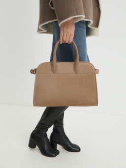 Женский тоут CALZETTI ASHLEY MEDIUM Артикул 4406304, бежевый  фото 2