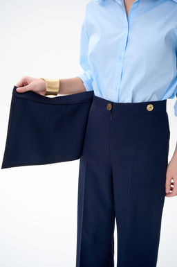 Брюки Агния (черника) - Эльза фото 11