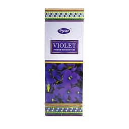 Благовония Ppure VIOLET Фиалка Hexa аромапалочки уп-6шт