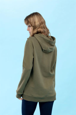 U. S. Polo Assn Базовый свитшот цвета хаки с капюшоном (унисекс) - U.s. polo assn фото 12