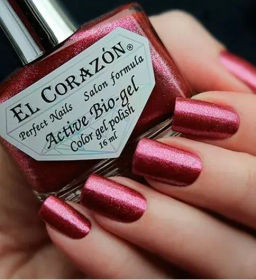 El Corazon 423/ 906 active Bio-gel French бургундский