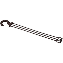 Цена за 4 шт. Подвес для кашпо 53 см Темно-коричневый