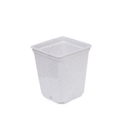 Цена за 36 шт. Горшок для рассады, 250 мл, d=7 см, h=8 см, пластик, белый