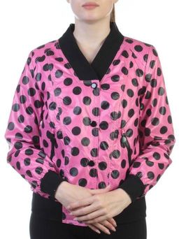 WA1327 CRIMSON Бомбер женский (100% полиэфир) - Fashion фото 2