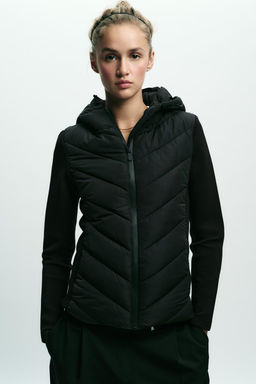 CONTRAST PUFFER JACKET - Zara фото 3