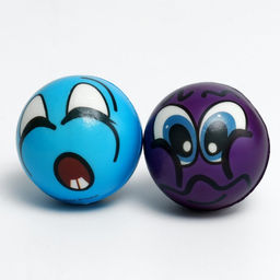 Цена за 2 шт. Мячик зефирный Подмигнул, 6,3 см, микс цветов - Пижон фото 2