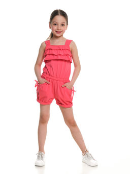 Ромпер с воланами UD 3151 василек - Mini maxi фото 7