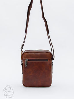 Сумка мужская кожаная 8882-2Z brown Zinimsk