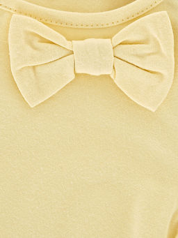 Футболка для девочки UD 1431 желтый - Mini maxi фото 2