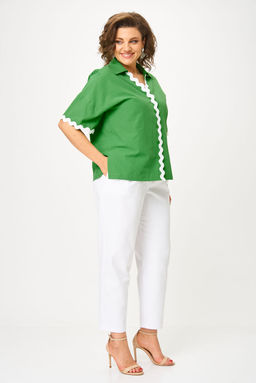 Костюм ANDINA CITY 9078-25 белый/зеленый  фото 5