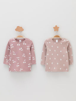 К 301944-2уп/лиловый Н067,розово-бежевый Н097 набор джемпер яс