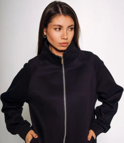 Спортивный костюм #КТ806 (8), чёрный