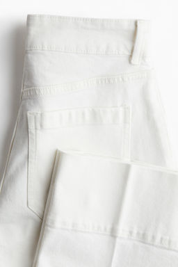 Wide High Cropped Jeans - H&m фото 3