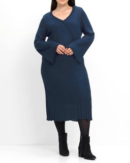 Платье, синее - Sheego фото 5