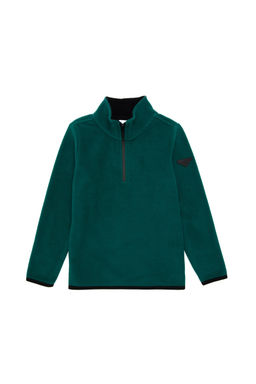 Темно-зеленый свитшот для мальчика Неожиданная скидка в корзине - U.s. polo assn фото 5