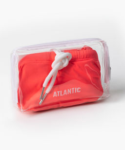 ATLANTIC KMT-340 Плавки мини мужские Sexy неоново-коралловый  фото 5